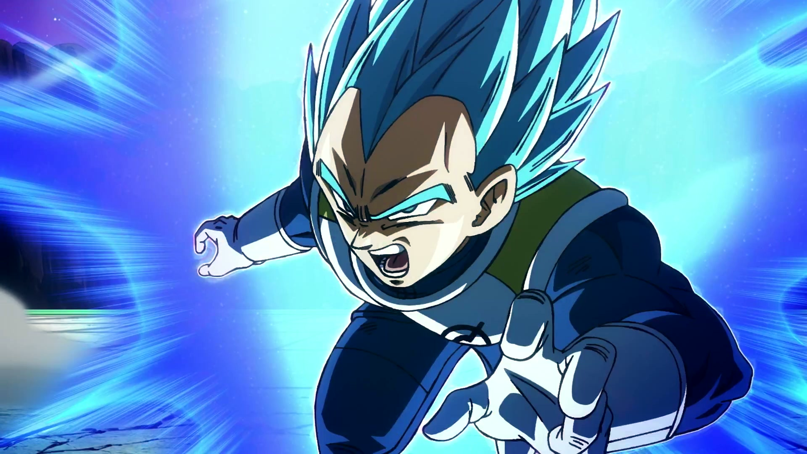 vegeta super sayian blue